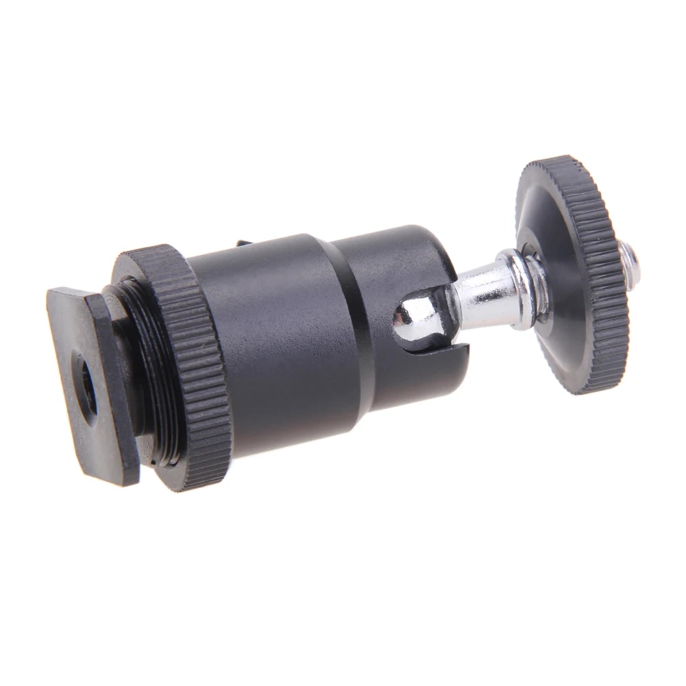 【Worth-Buy】 1-10pcs Suitable For Camera Tripod Flash Bracket Installation 1/4 Hot Shoe Adapter Bracket With Lock