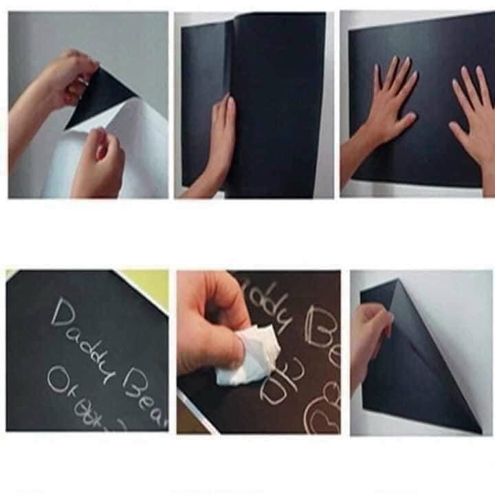 BẢNG ĐEN VIẾT DÁN TƯỜNG CHO BÉ HỌC