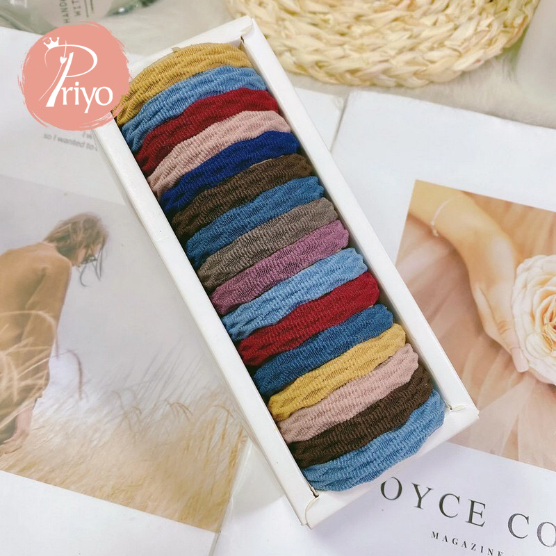 Dây buộc tóc, chun buộc tóc, cột tóc phong cách Hàn Quốc nhiều màu