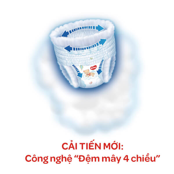 TẢ QUẦN HUGGIES SIZE M 42 MIẾNG - TỪ 6-11KG