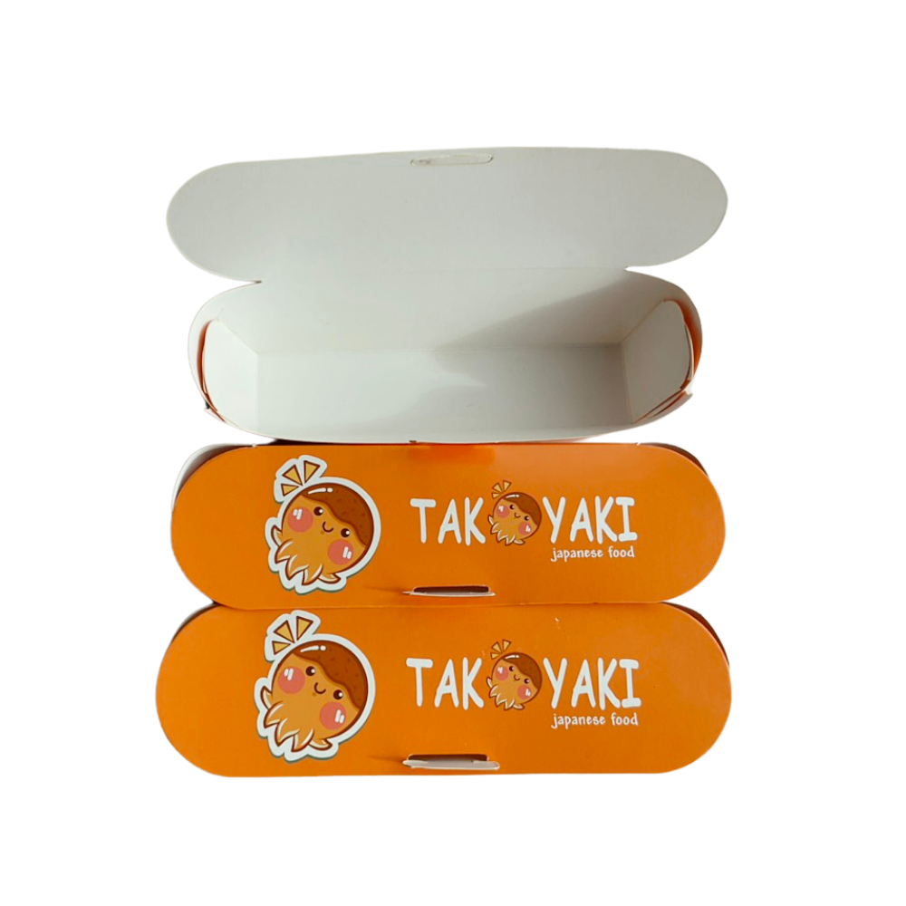 Takoyaki Paper Package Set 500 Pieces