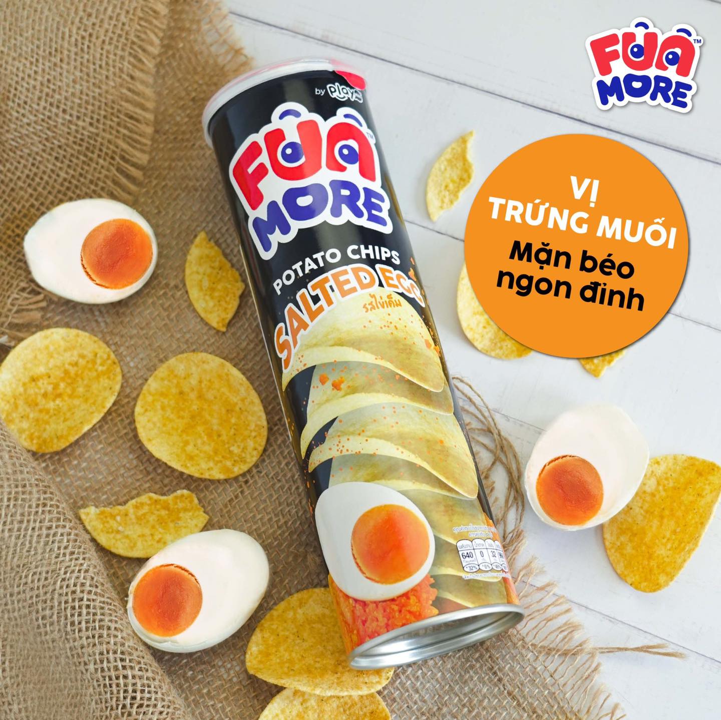 Snack khoai tây Funmore Thái Lan 130g