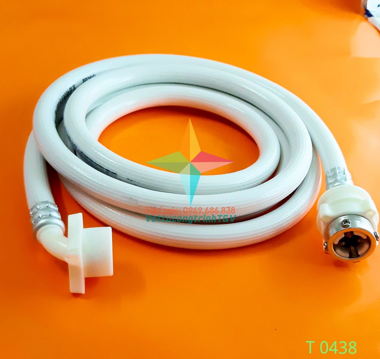 Dây cấp nước máy giặt cửa đứng 1.5M - 3M