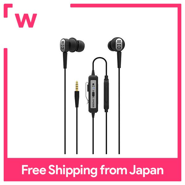 Koss QZ Buds in-Ear Active Noise Cancelling Earbuds, in-Line Microphone and  Touch Remote Control, Monitor Mode, Carry Case Included, Wired with 3.5mm