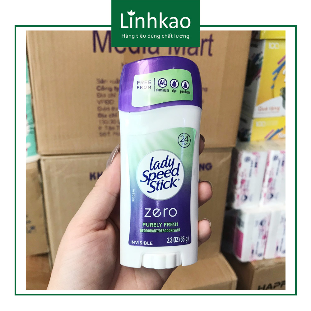 Lăn Khử Mùi Dạng Sáp Lady Speed Stick 65g