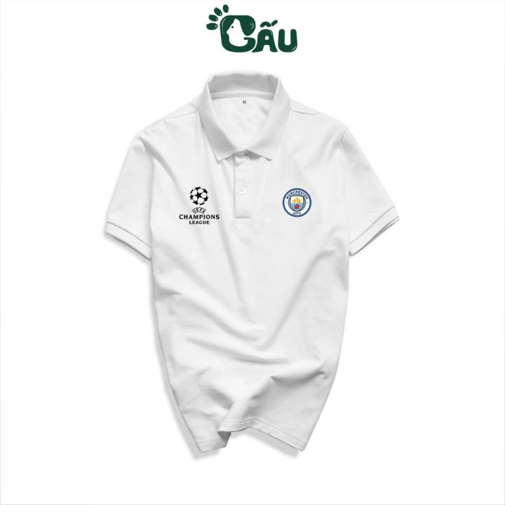 Áo thun Polo GẤU 194 Unisex vải cá sấu Poly co dãn 4 chiều dày dặn form gerular fit – Manchester City – Gau ,SKU : 1725508972_VNAMZ-7690457523 >>>🇻🇳 Top1Vietnam 🛒>>> lazada.vn 🇻🇳🇻🇳🇻🇳🛒🛍🛒
