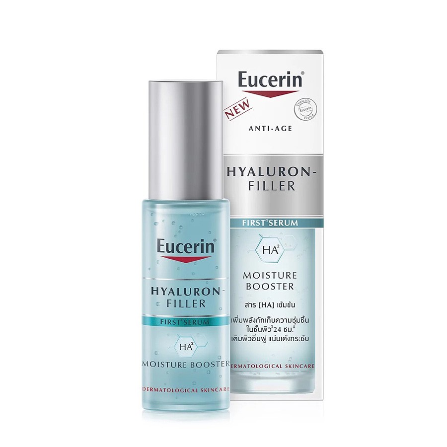 Tinh Chất Serum Eucerin Hyaluron Filler Moisture Booster 30ml Cấp Ẩm Chống Lão Hoá Da