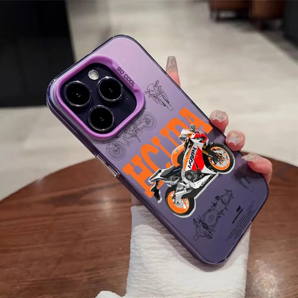 IPhone Case Cool Motorcycle Phone Case for IPhone 11 12 13 14 15 16 17 ...