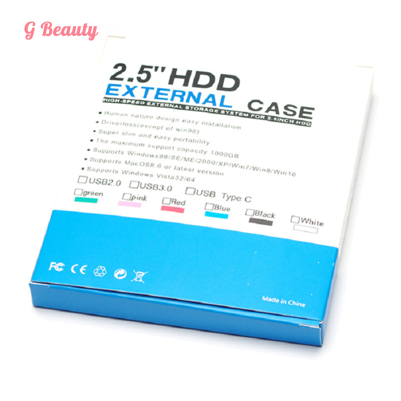 USB3.0 SATA 5Gbps Tool Free Enclosure HDD SSD External Enclosure Adapter For Laptops Desktop Computers Phones