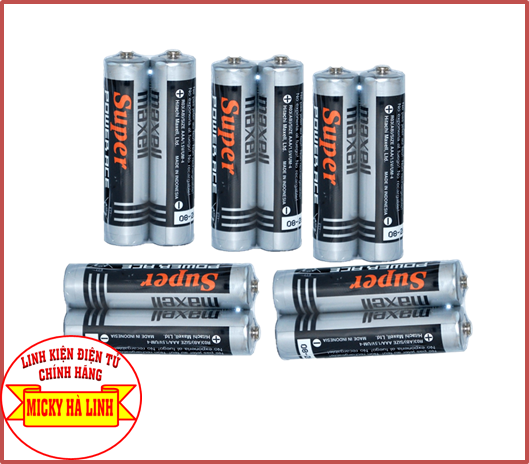 Pin Maxell AAA Chính Hãng, Pin tiểu AAA Maxell