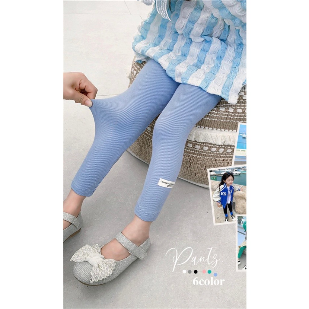 COM BO 4 QUẦN LEGGING TĂM CHO BÉ MỀM MỊN (QT)