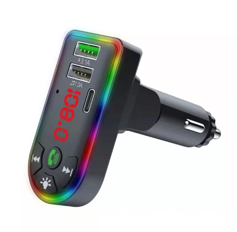 ภาพหน้าปกสินค้าส่งจากไทย งานดี X8 Dual USB Car Charger เครื่องเล่น MP3 FM Transmitter บลูทูธติดรถยนต์ จากร้าน HP accessory บน Lazada