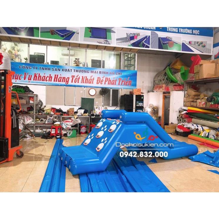 Cầu trượt bơm hơi cho bé