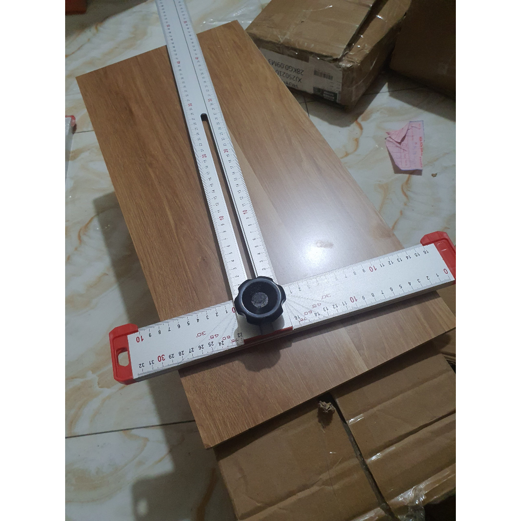 thước chữ T ( thước đo góc làm mộc) free ship