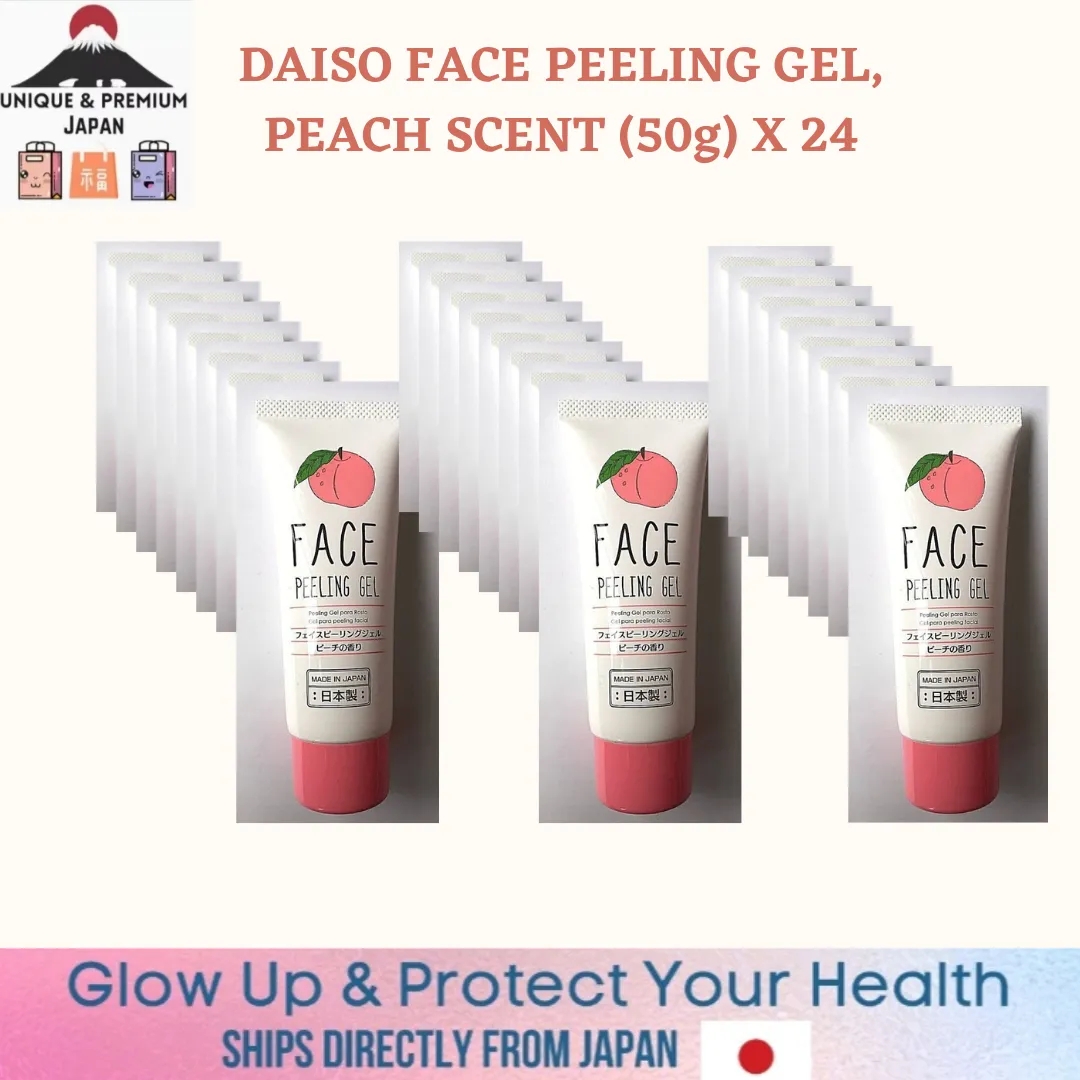 DAISO JAPAN FACE PEELING GEL, PEACH SCENT (50g) X 24 Lazada