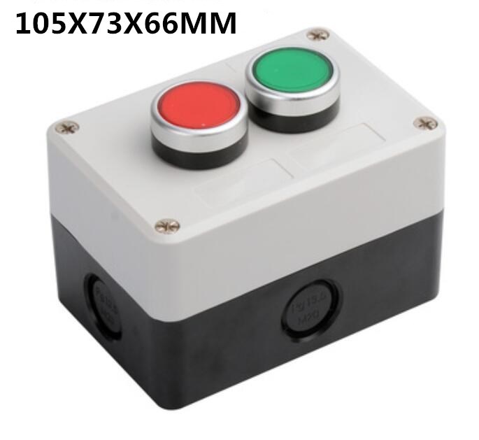 【Unique features】Button Switch Control Box Plastic Hand-held Self ...