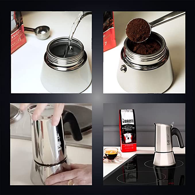 Ấm pha cà phê moka pot Venus induction