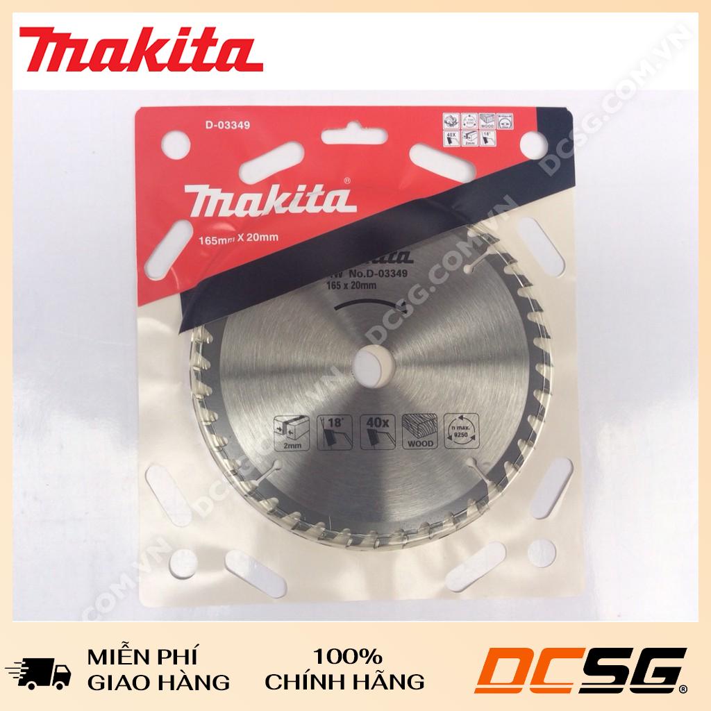 Đĩa Cắt Gỗ Makita 165 X20mm D-03349
