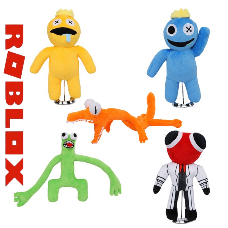 Roblox Rainbow Friends Baby Blue/green/yellow Pelúcia Toy Cute Soft Stuffed  Hug Doll Para Crianças Meninos E Meninas Presente