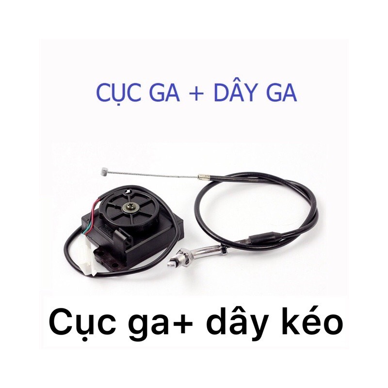Cục tăng ga và dây kéo xe điện độ