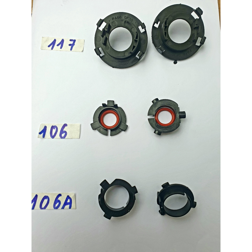 ngàm đế chân đèn h7 , bộ chuyển đổi chân đèn h7 **