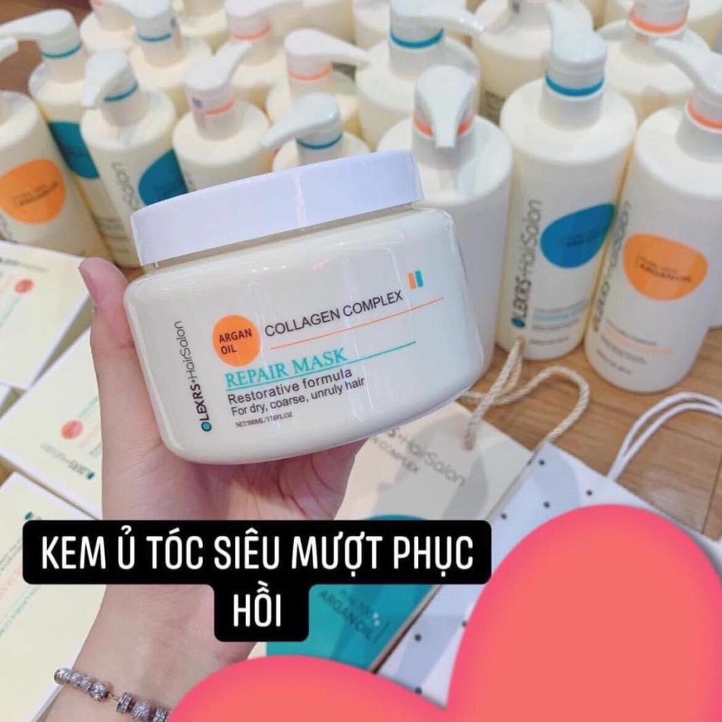 KEM HẤP Ủ TÓC OLEXRS COLLAGEN