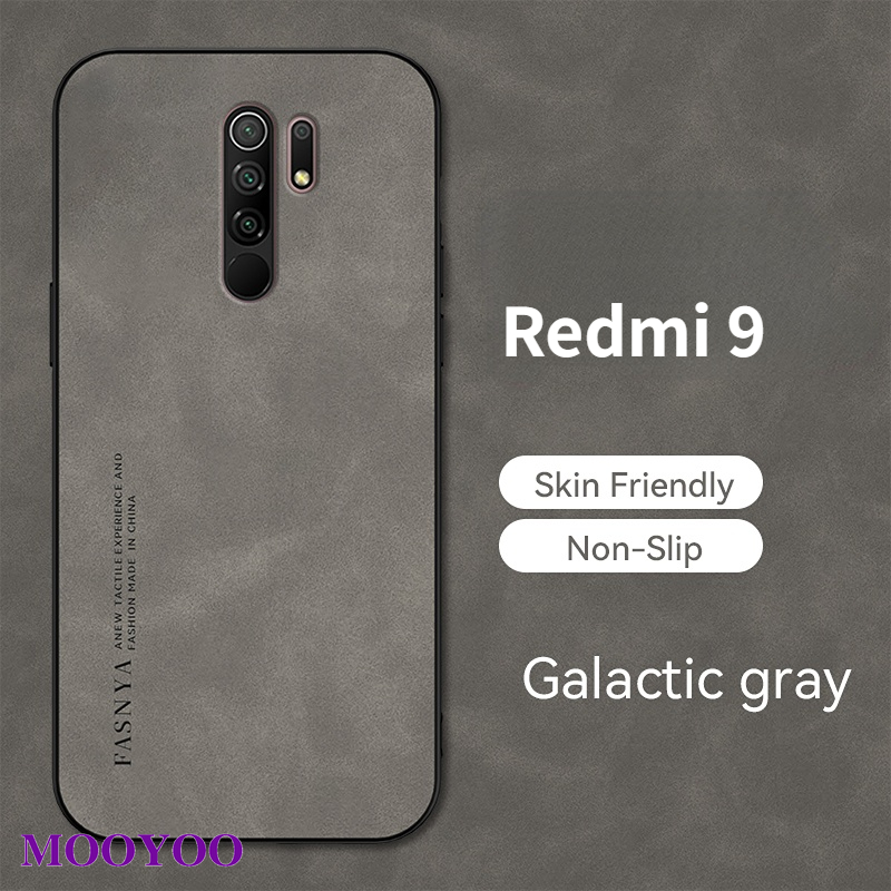 Trường hợp Redmi 9 Điện thoại mềm trường hợp máy ảnh bảo vệ vỏ cây cừu bìa sang trọng xác thực Ốp da cho Xiaomi redmi9 m2004j19g m2004j19c