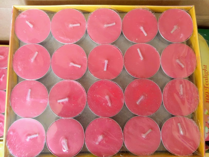 NẾN BƠ TEALIGHT hộp 100v