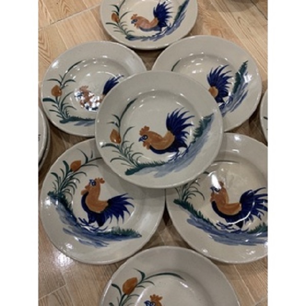 Compo 5 đĩa con gà cao cấp 15 cm