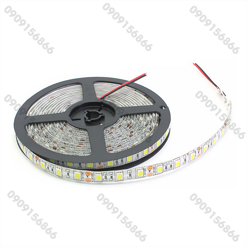 Đèn led cuộn 5050 5 mét 12v và 24v