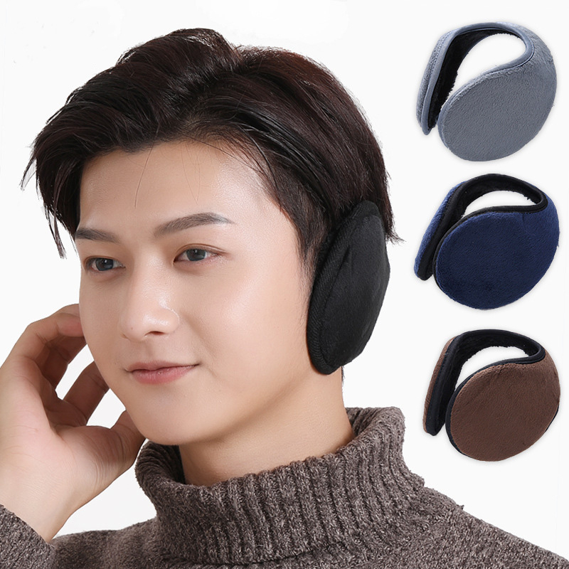 Bịt tai giữ ấm mùa đông nam nữ mẫu trơn