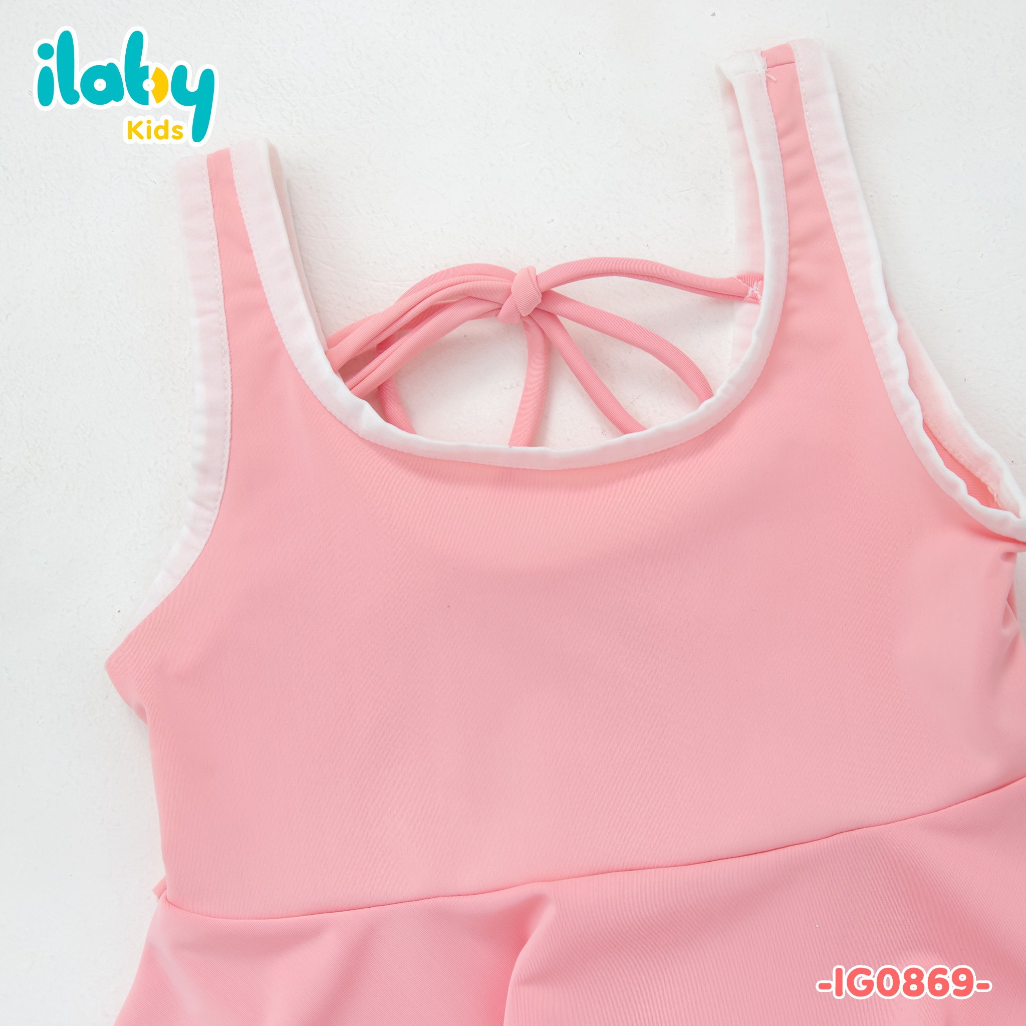 Set váy + mũ bơi bé gái/Bikini body (2-10 tuổi)