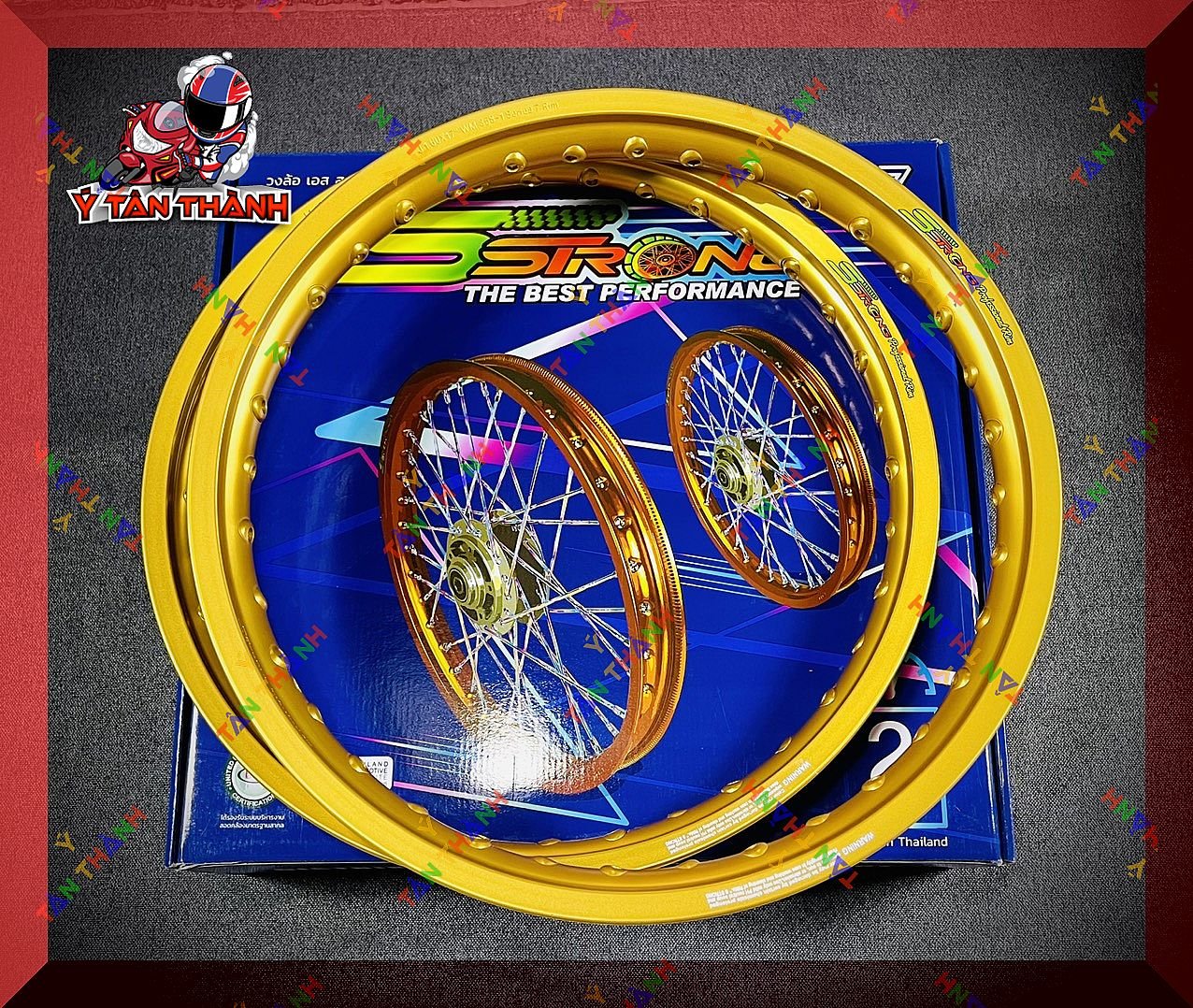 Niềng nhôm SSTRONG Thái 1.4 1.6 MS16