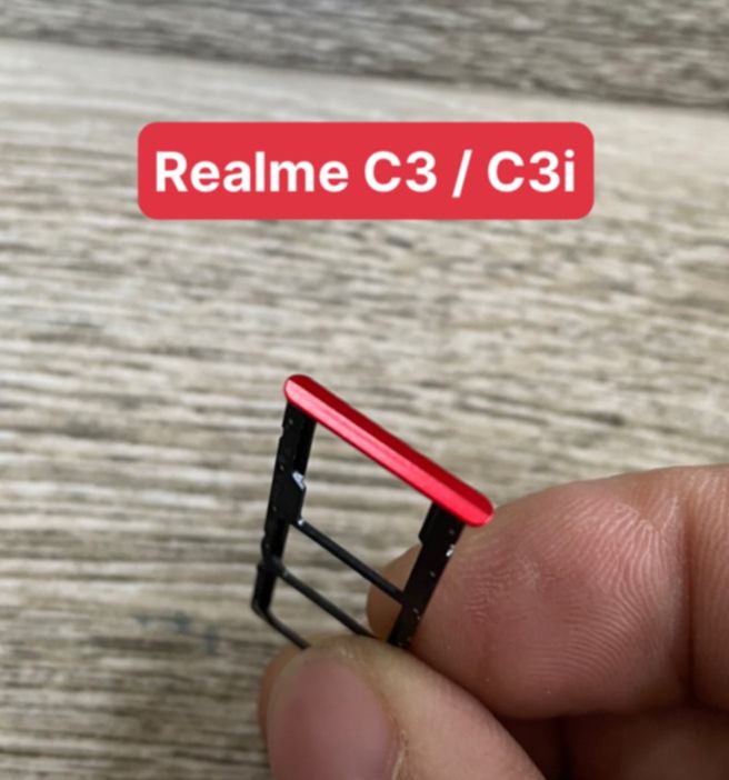 khay sim Realme C3 / C3i lắp chung