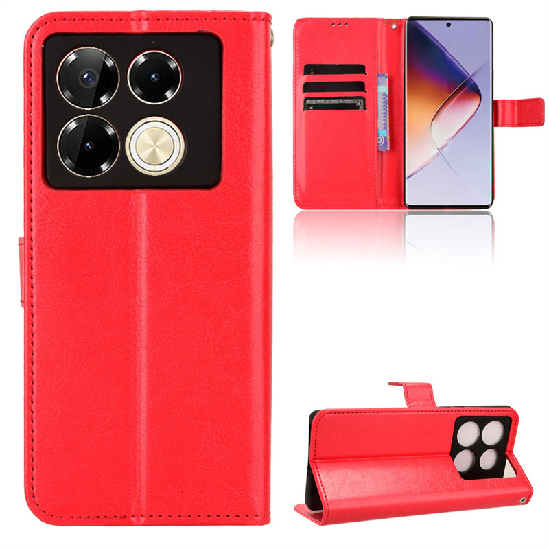 Infinix Note 40 Pro 5G Leather Phone Case,Flip Wallet Phone Case Cover for Infinix Note 40 Pro 5G.