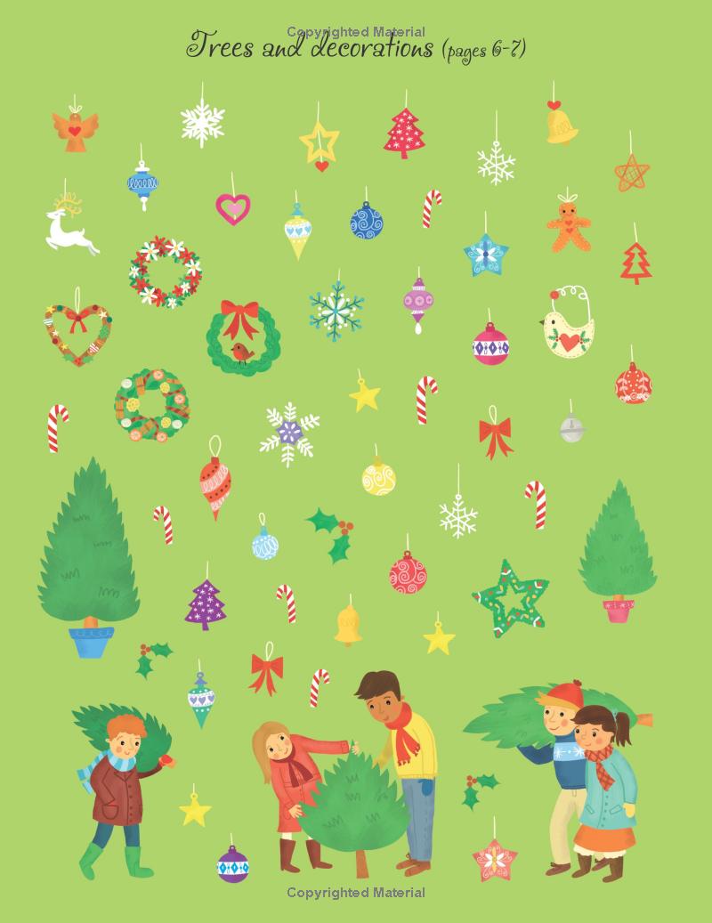 Fahasa - First Sticker Book Christmas Market (First Sticker Books)