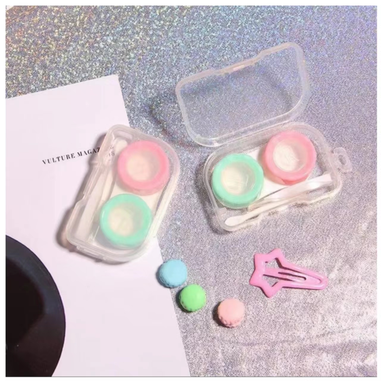 DW Color Contact Lens Case Cute Contact Lenses Kit Lazada PH