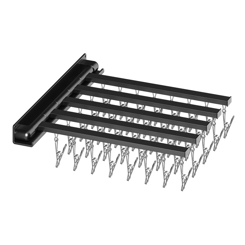 Giá phơi inox, móc treo chắc chắn, giá đỡ vớ chống gió nhiều kẹp, giá phơi, Giá phơi ban công, móc đa chức năng