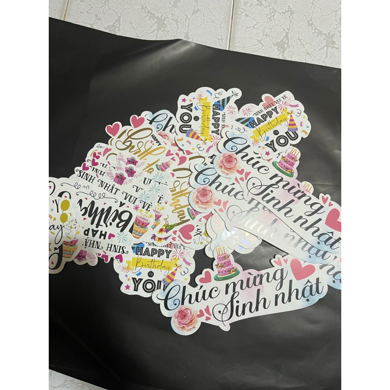 Sét 10 cái banner chúc mừng sinh nhât