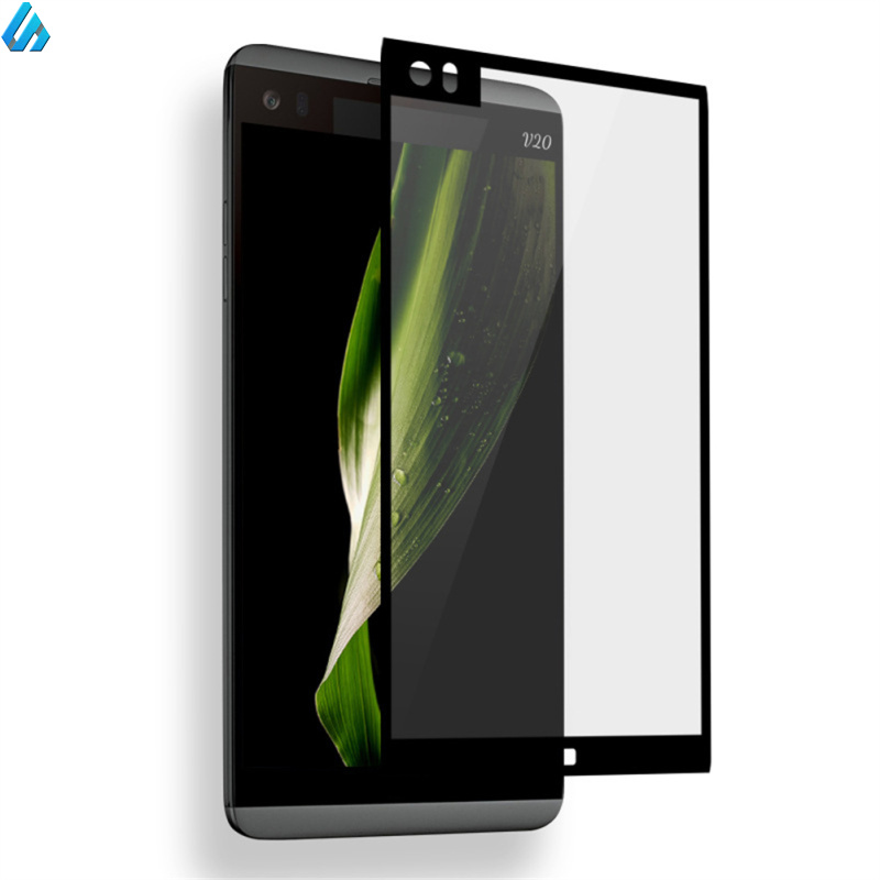 Screen Protector Tempered-Glass Screen Protector Edge To Edge Full Cover Tempered Glass Shield Easy Installation Compatible For LG V 20