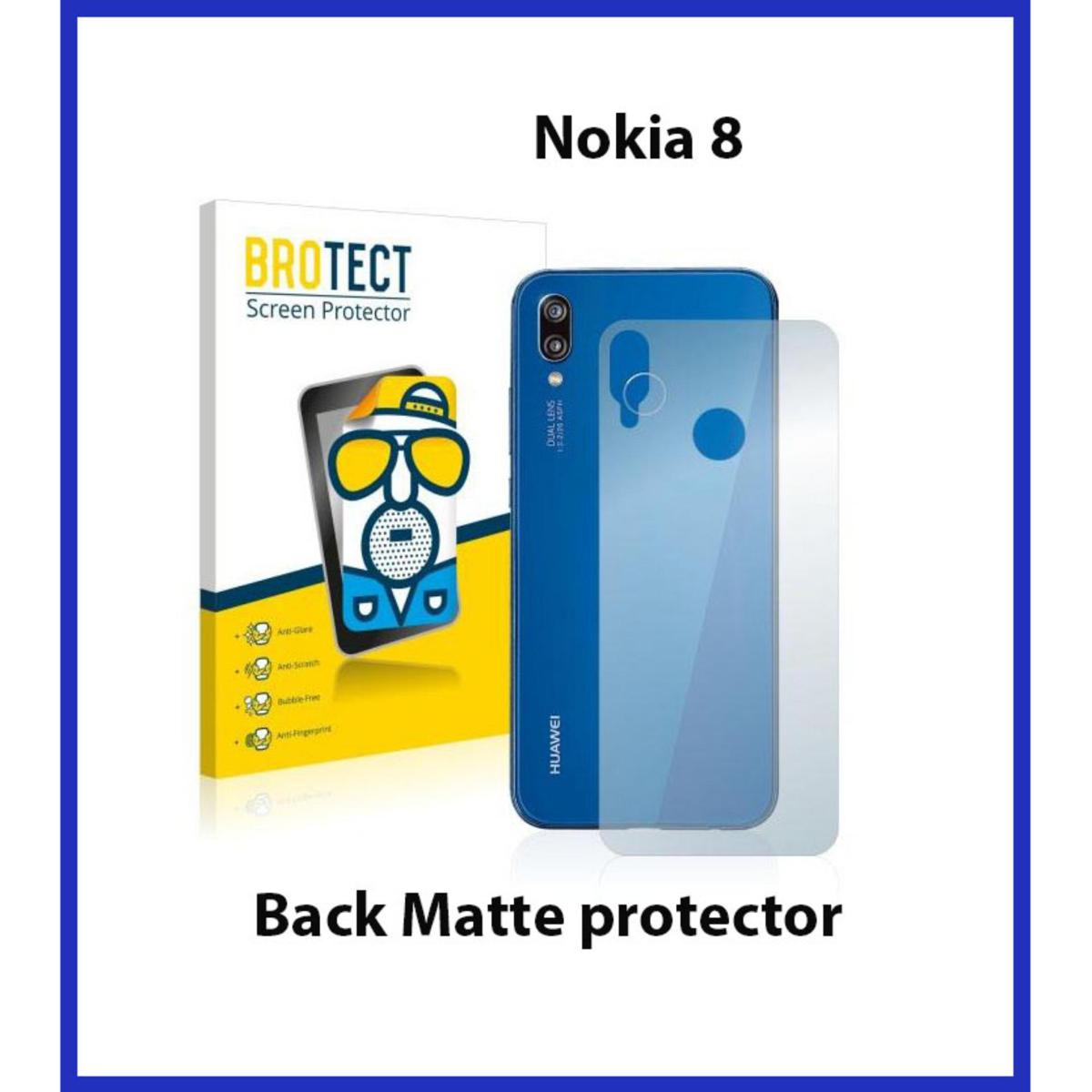 Nokia 8 Back Matte Protector Soft Skin Sheet Soft Film Protection For Nokia 8
