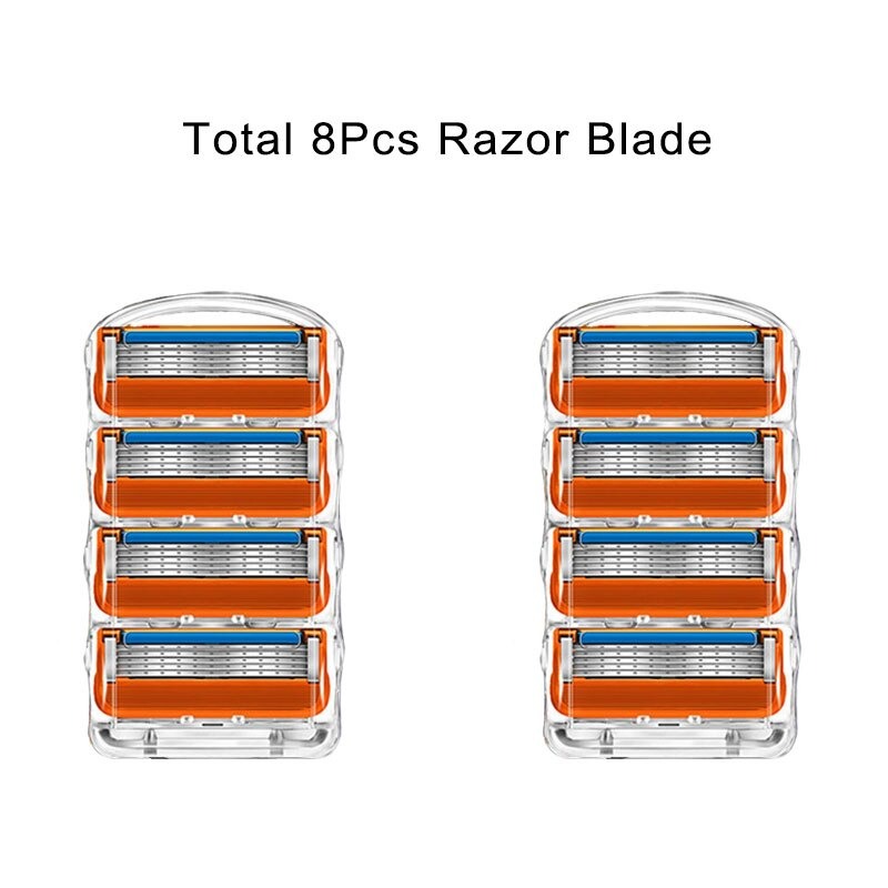 orange razor blades