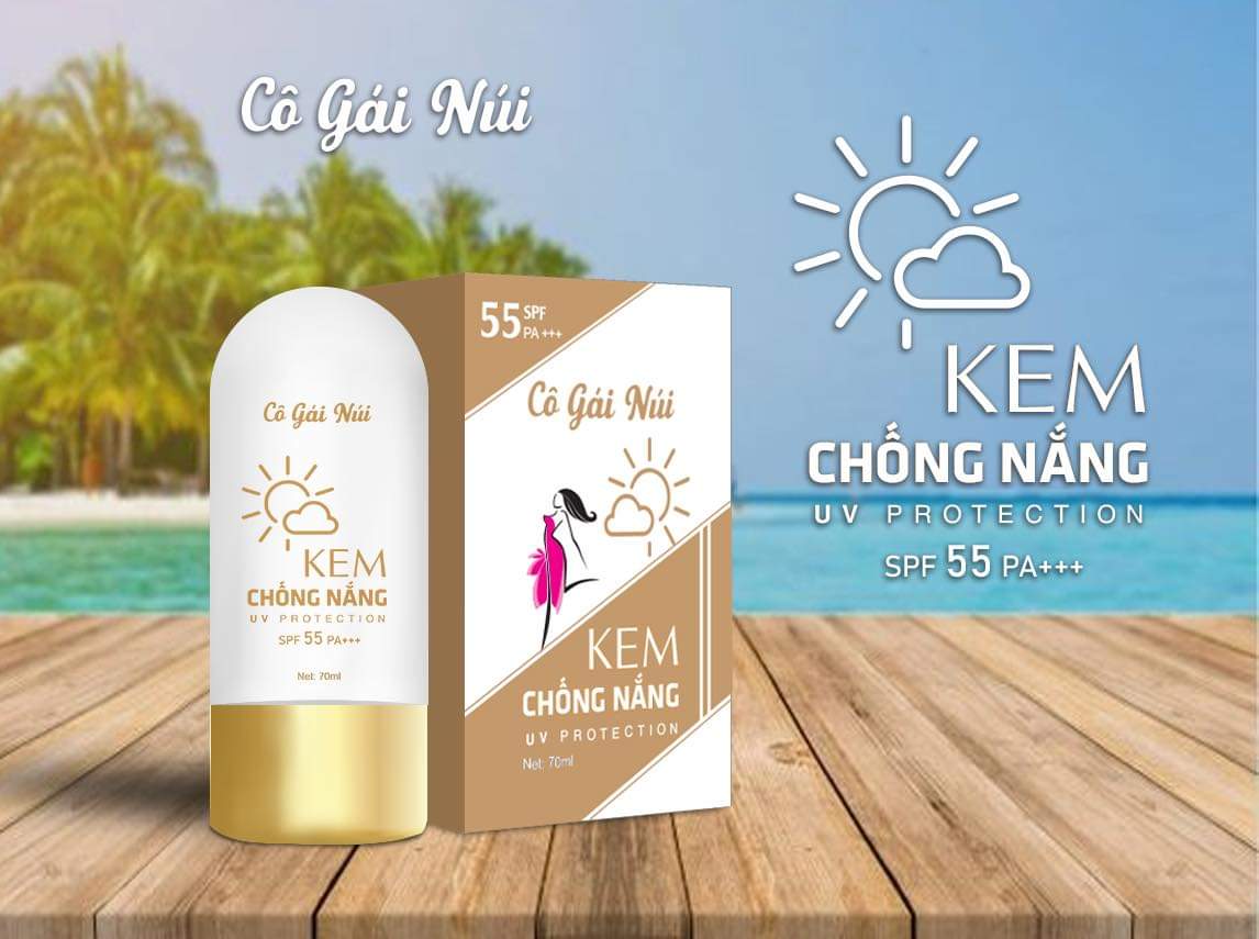KEM CHỐNG NẮNG SPF 55 PA +++