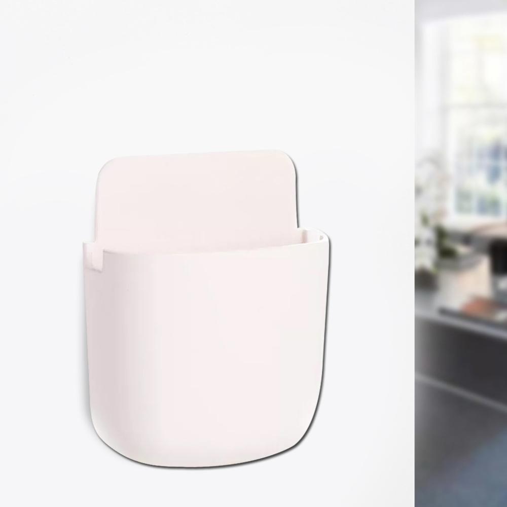 Wall Mounted Organizer Storage Box TV Remote Control Mobile Phone Holder