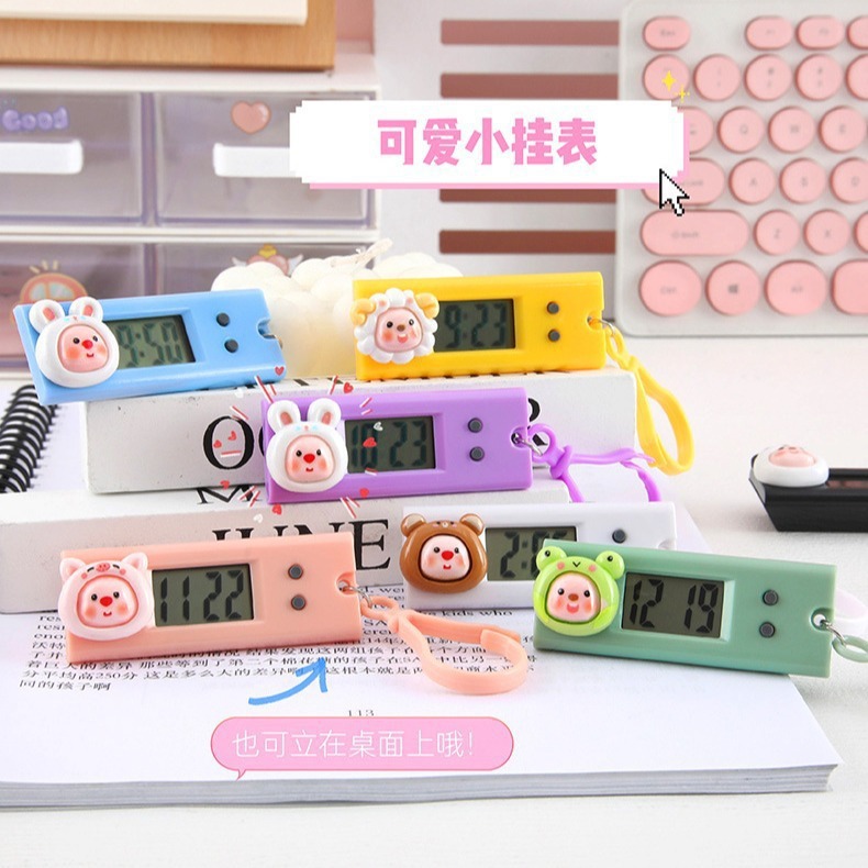 【Special offer】Cartoon Cute Mini Portable Electronic Stopwatch with ...