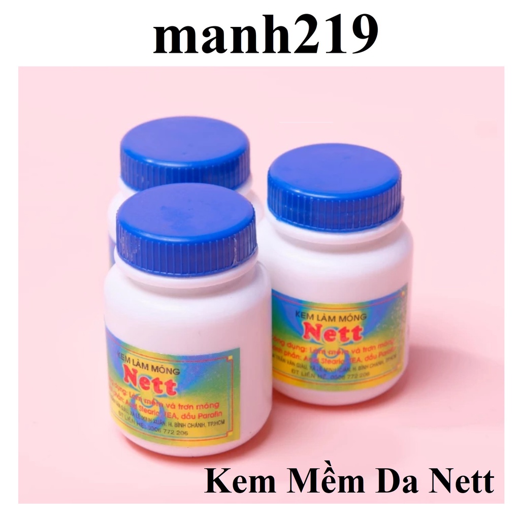 Kem Làm Mềm Da Nett làm mềm và trơn móng tay - sinailmi