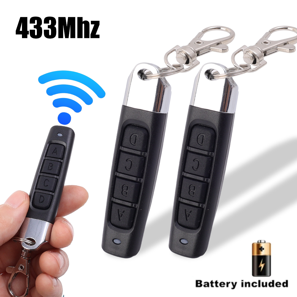 433MHZ Copy Remote Control Auto 4 Channe Code Garage Gate Door Opener Remote Control Duplicator Cloning Code Car Key