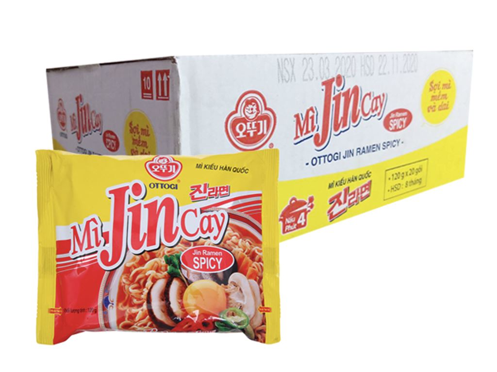 Mì Jin Ramen Cay Ottogi Gói 120g