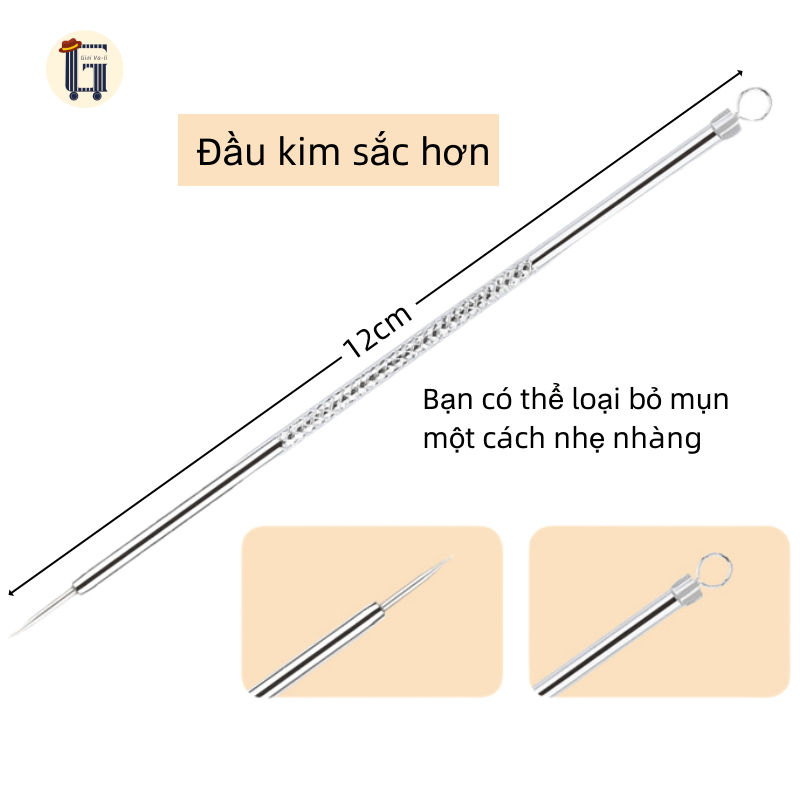 Bộ 4 Món Que Nặn Mụn Đầu Đen