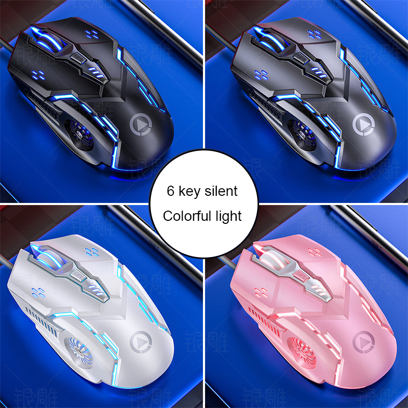 Ryra%206d%20Macro%20Programming%20Wired%20Mouse%203200%20Dpi%20Backlight%20High%20Sensitivity%206%20Keys%20Gaming%20Mechanical%20Mouse%20For%20Game%20Computer%20Pc%20-%20Image%207